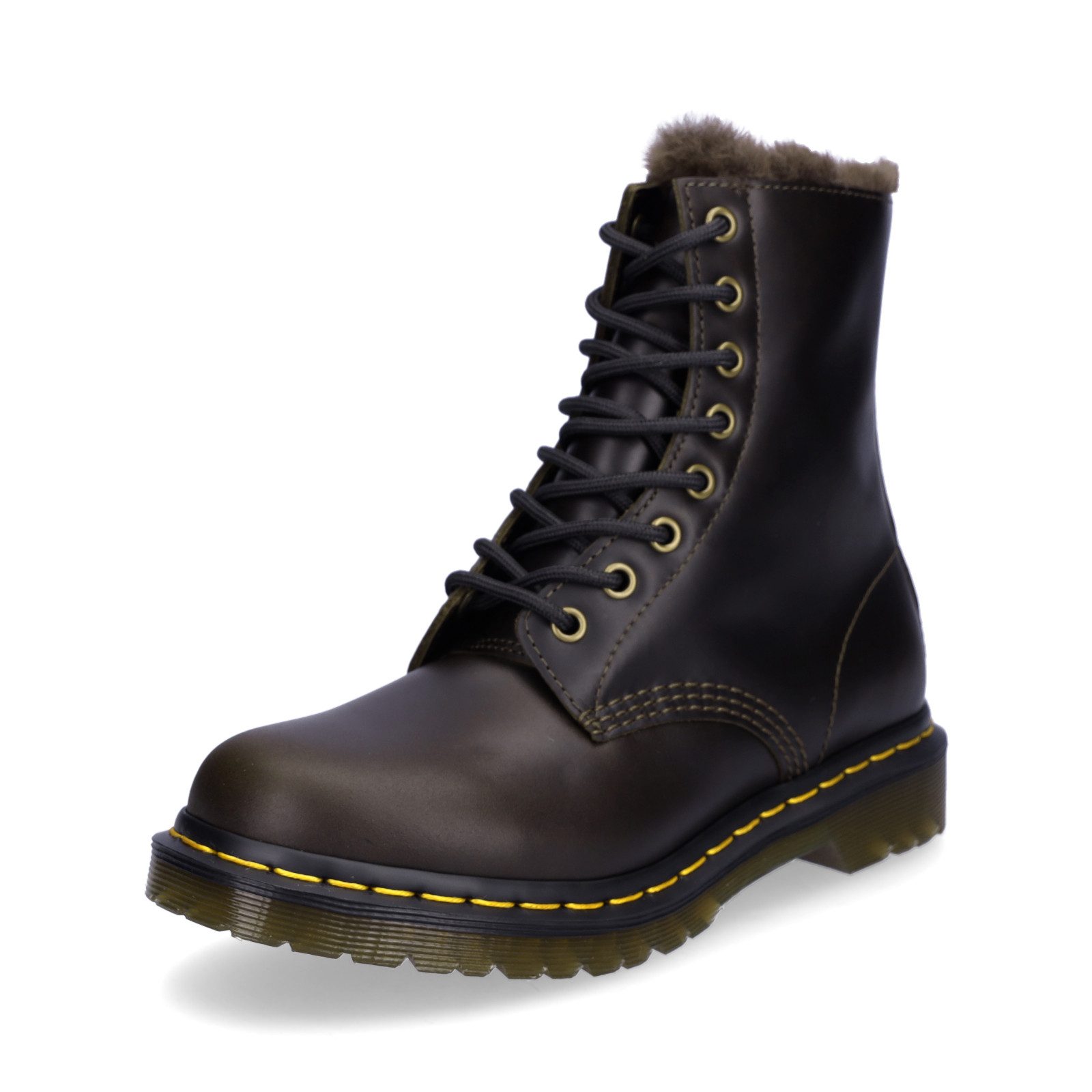 DR. MARTENS Dr. Martens Damen Schnürboot dunkeltaupe Schnürboots günstig online kaufen