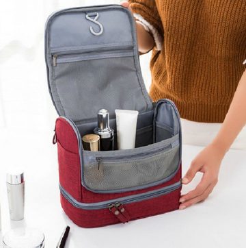 Henreal Kulturbeutel Toilettenbeutel Kosmetischer Make-up-Organisator für Frauen und Männer