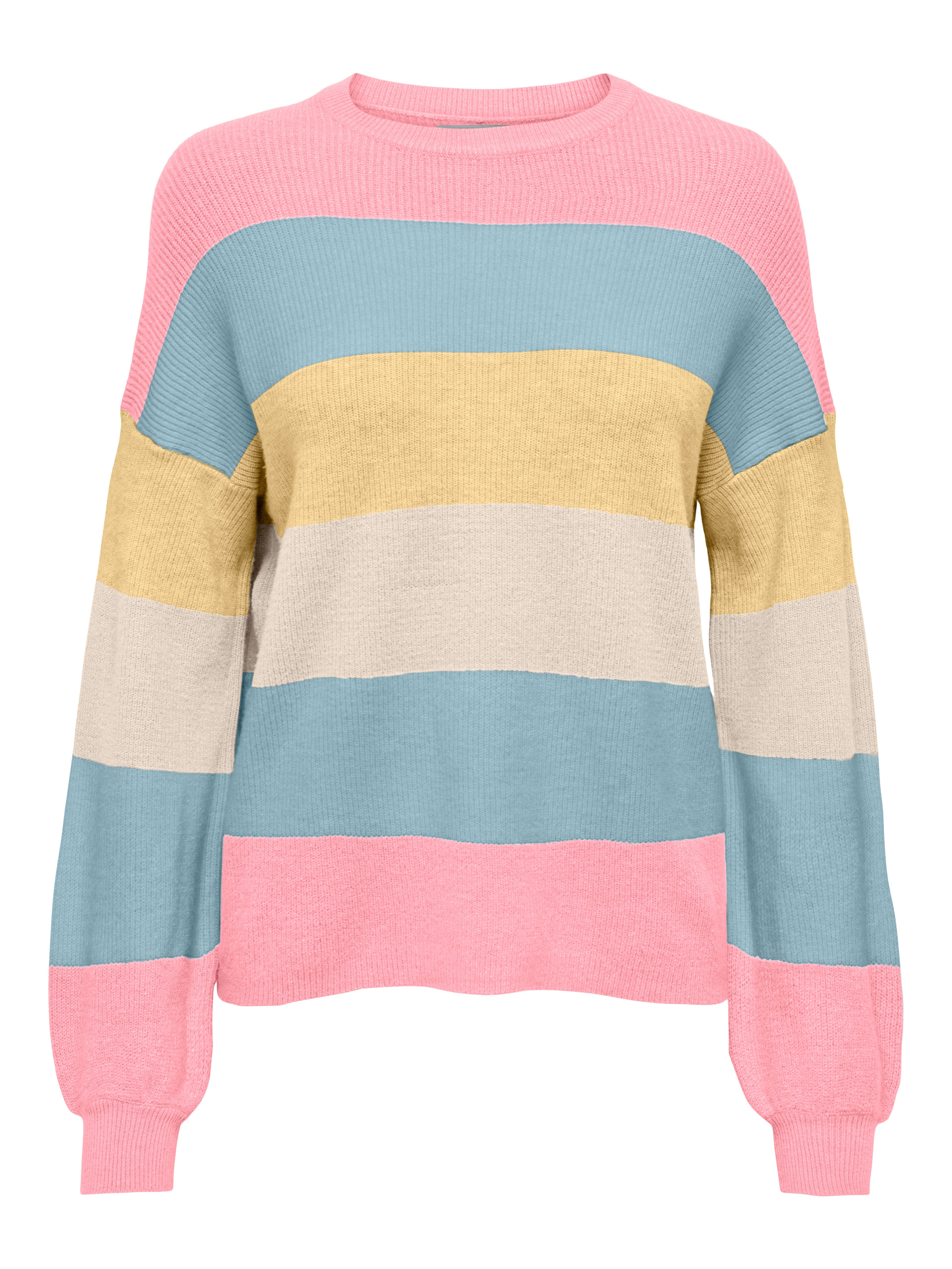 Strickpullover ONLATIA L/S STRIPE PULLOVER KNT NOOS