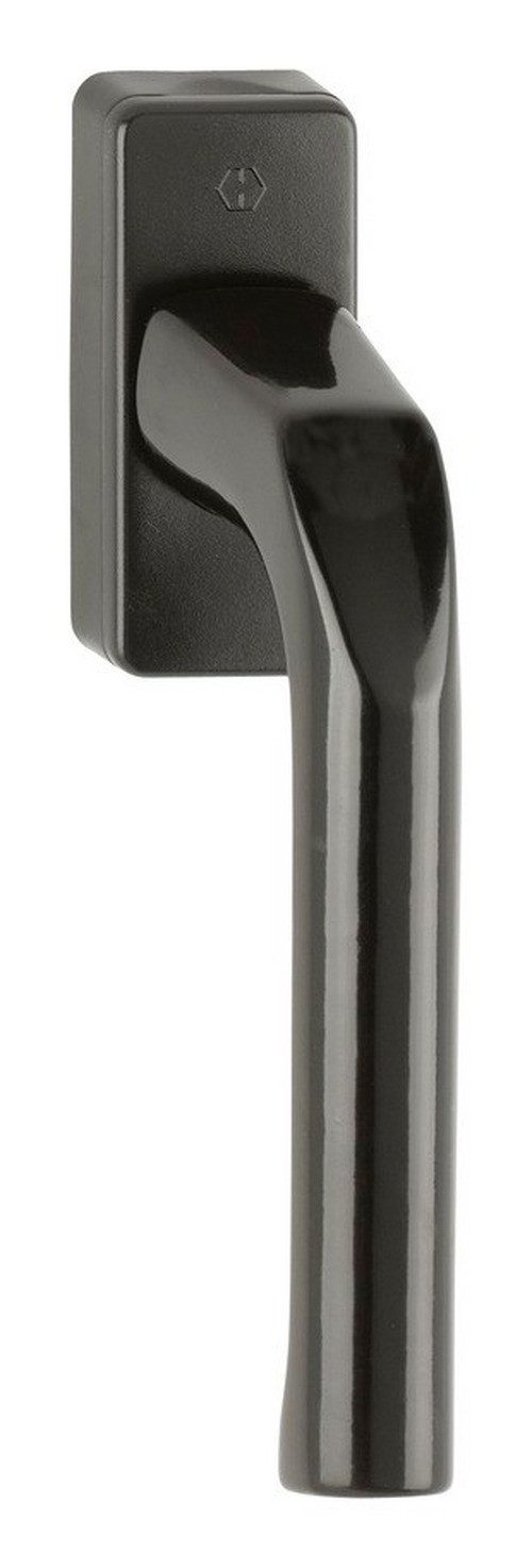 HOPPE Fensterbeschlag London 013/U34, Dreh-/Kipp-Fenstergriff (Stift 32 mm) - graubraun
