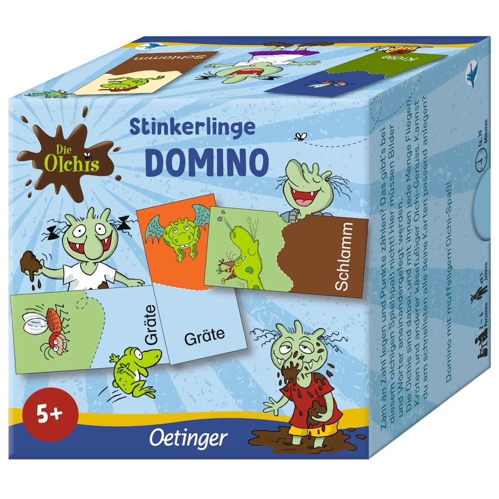 Oetinger Spiel Die Olchis. Krötiges Stinkerlinge Domino