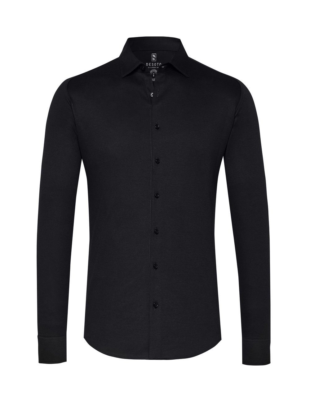 DESOTO Langarmhemd Jerseyhemd Casual Kent