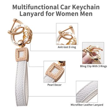 Silberstern Schlüsseltasche Für Mercedes Benz Schlüsselanhänger, Mit Lederband, Schlüsselanhängeretui
