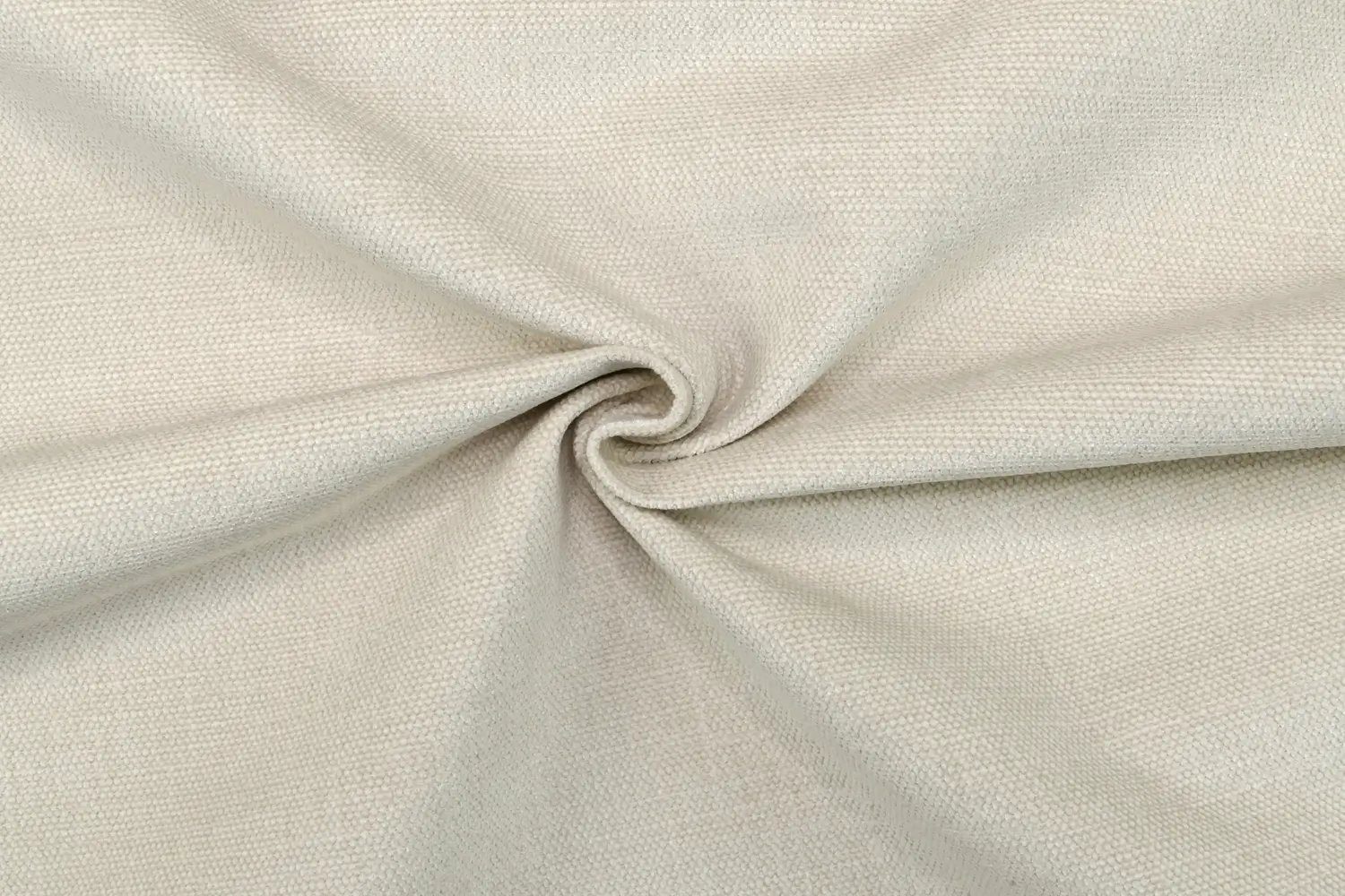 Stofferia Stoff Polsterstoff Chenille Fleckschutz Nirvana Ecru, Meterware