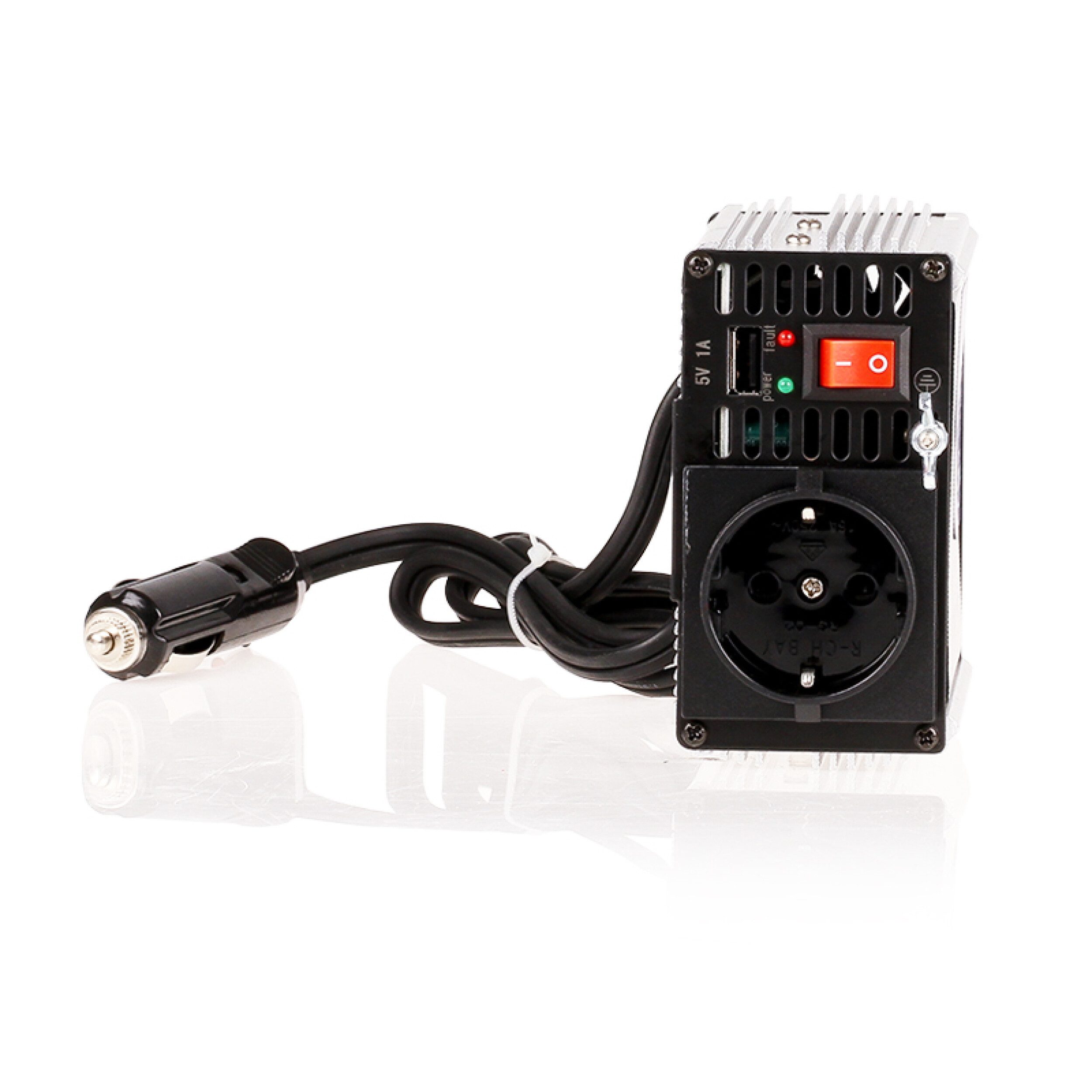 alca Power-Inverter 12V =>230 V 150W + USB KFZ-Adapter