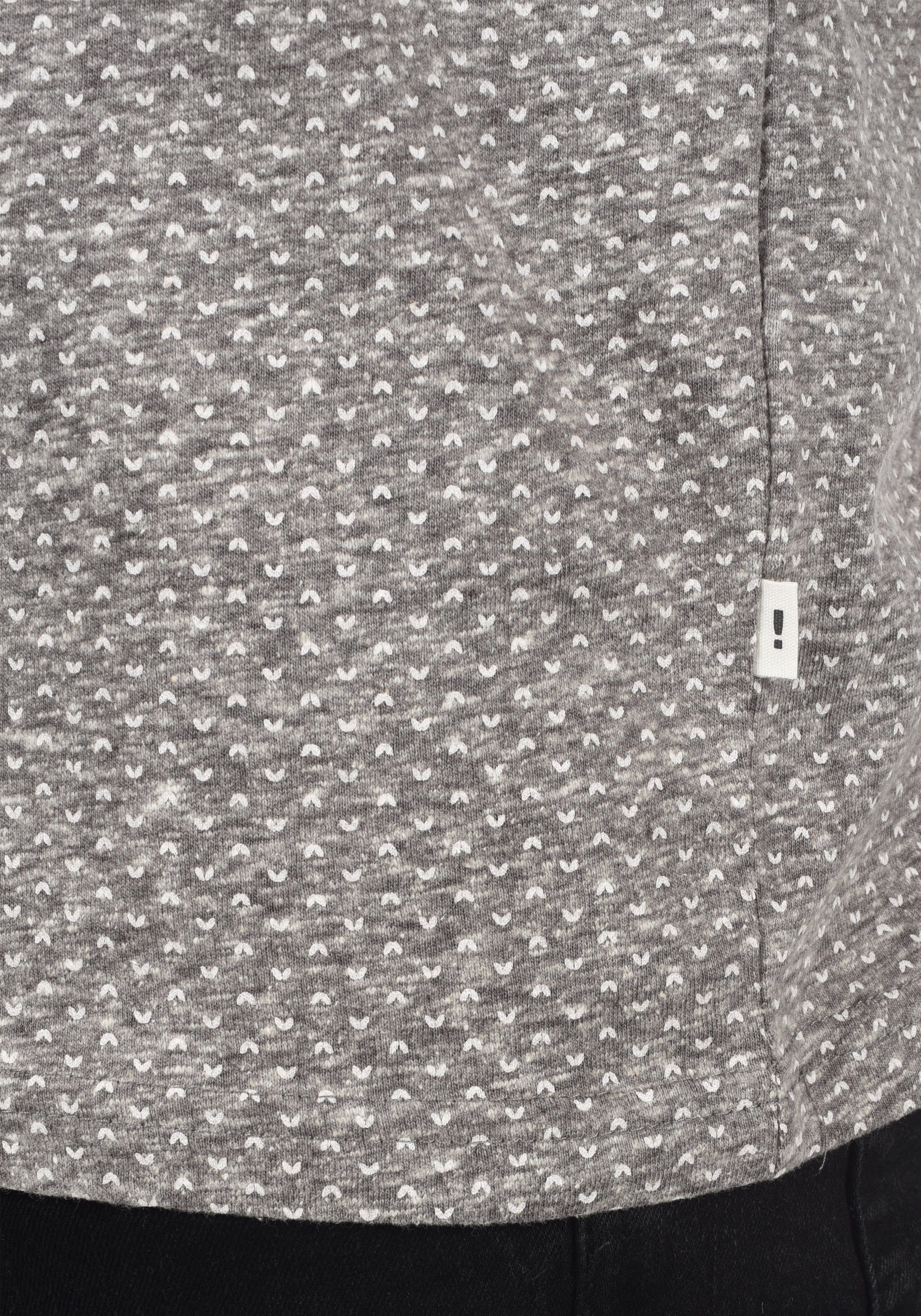 Solid Rundhalsshirt SDAlarico T-Shirt Grey (8236) Melange