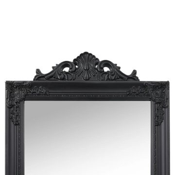 furnicato Wandspiegel Standspiegel Schwarz 40x160 cm