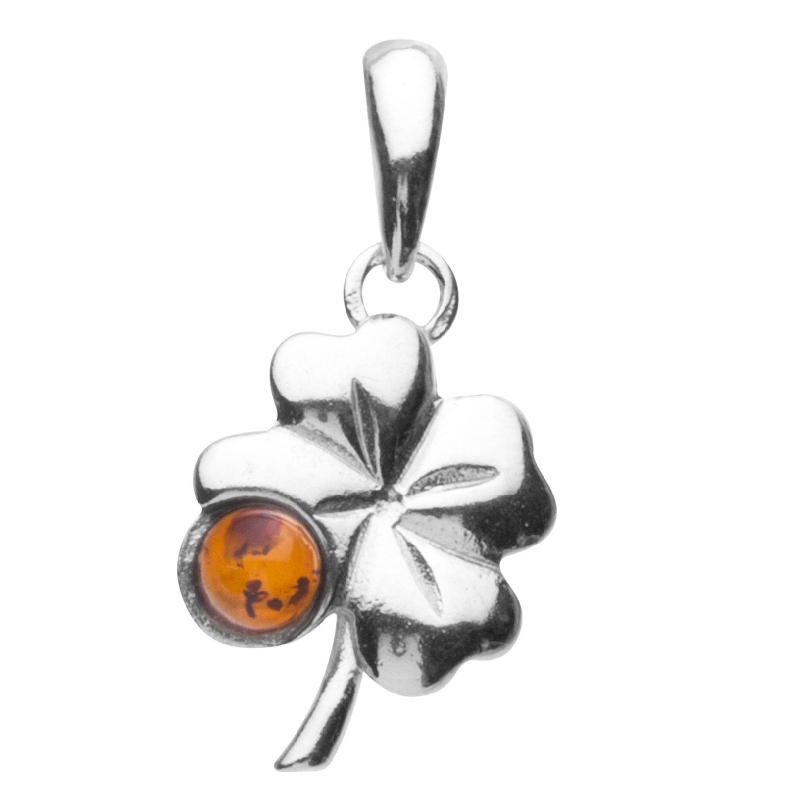 OSTSEE-SCHMUCK Kettenanhänger Ostsee-Schmuck Anhänger Kleeblatt Anhänger Kl günstig online kaufen