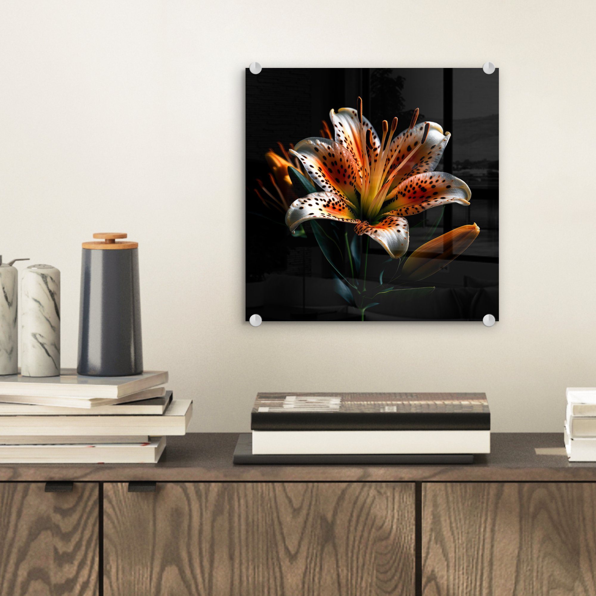 MuchoWow Acrylglasbild Blumen - Lilie - günstig online kaufen