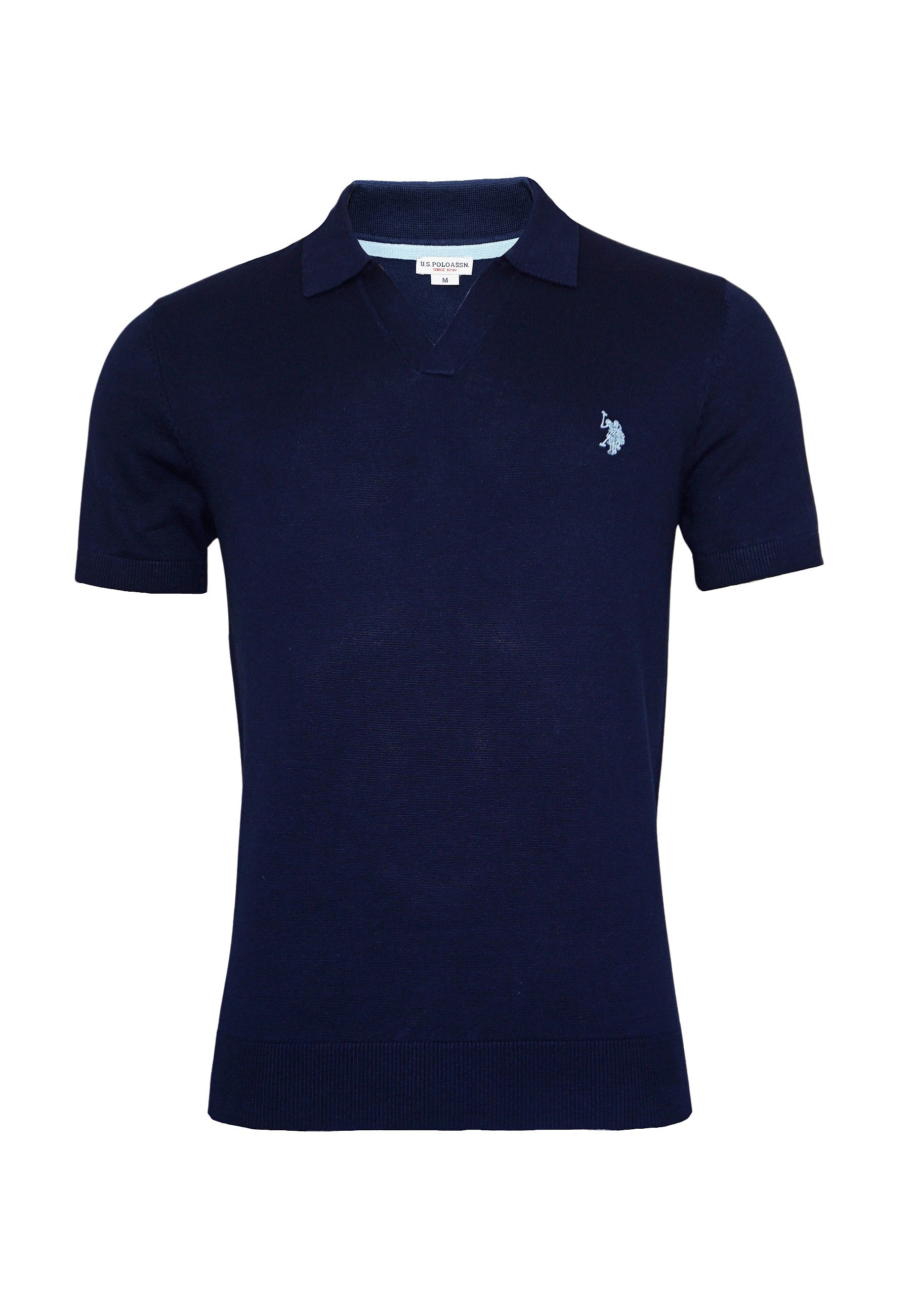 U.S. Polo Assn. T-Shirt Poloshirt Strick Shortsleeve (1-tlg., 1) günstig online kaufen