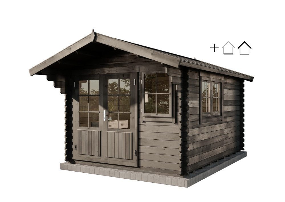 Alpholz Gartenhaus Holz Set - Gabriel-34 günstig online kaufen