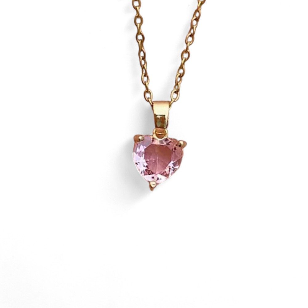 Eyecatcher Edelstahlkette Halskette Gold mit Herz günstig online kaufen