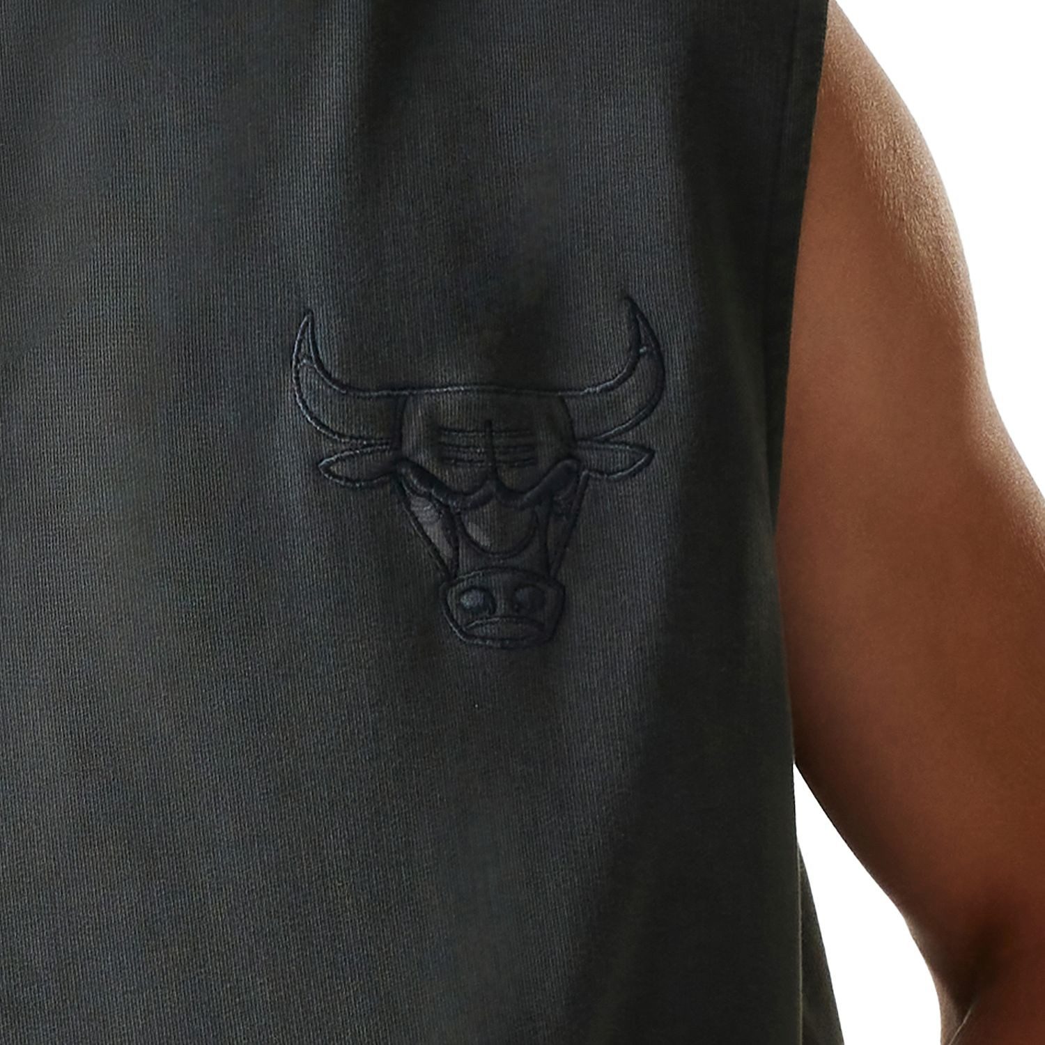 New Era Kapuzenpullover Sleeveless WASHED Chicago Bulls