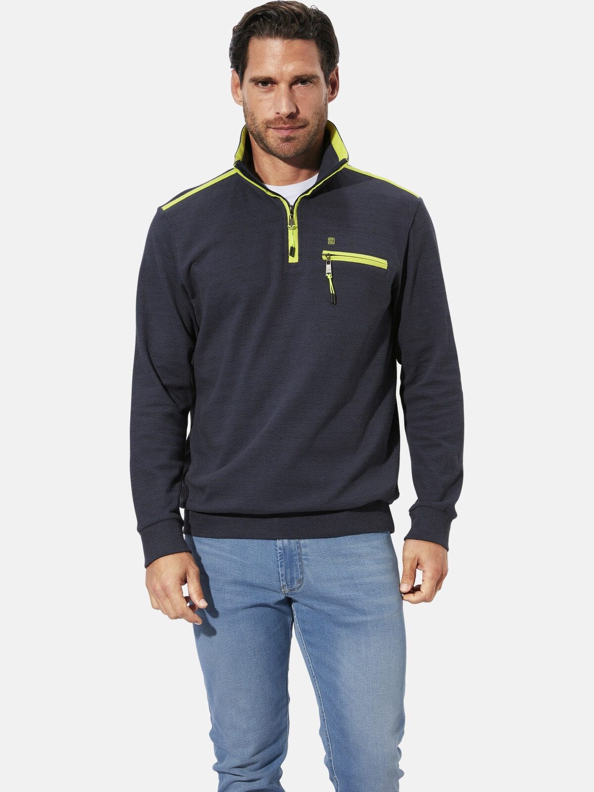 Babista Sweatshirt PALDOR mit Reißverschlusstasche
