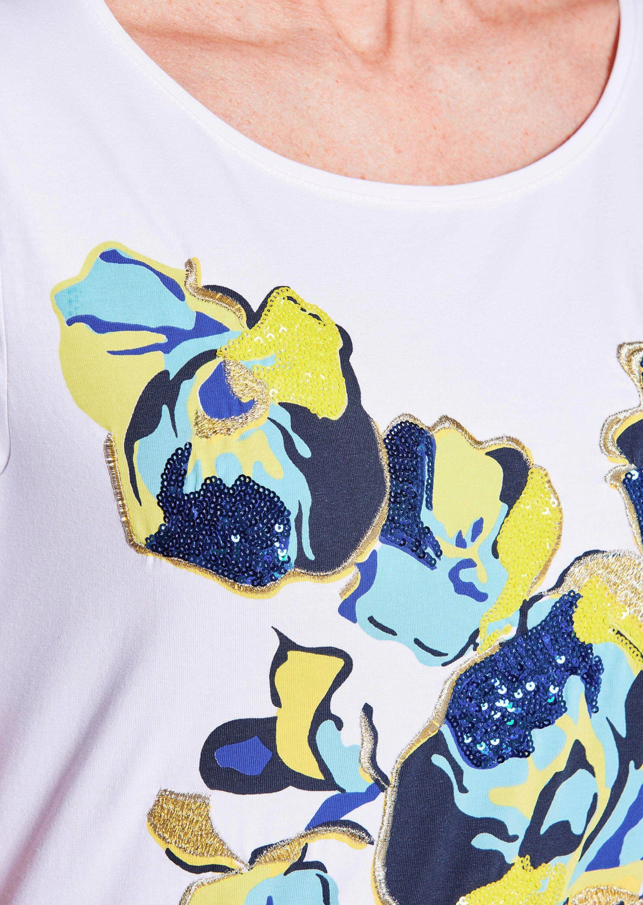 GOLDNER Print-Shirt Kurzgröße: Shirt