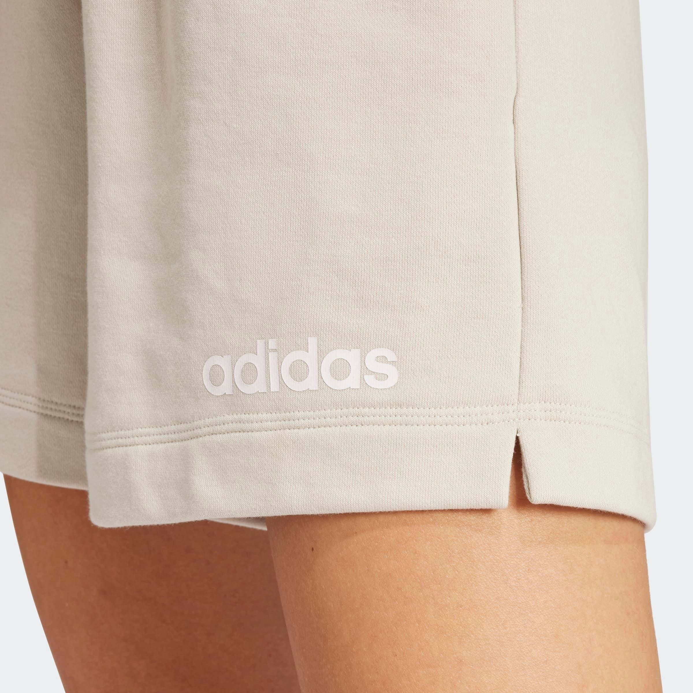 adidas Sportswear Shorts ESSENTIALS LINEAR FRENCH TERRY Mitelhoher Bund mit Kordelzug, aus weichem French Terry – Bild 4 von 5