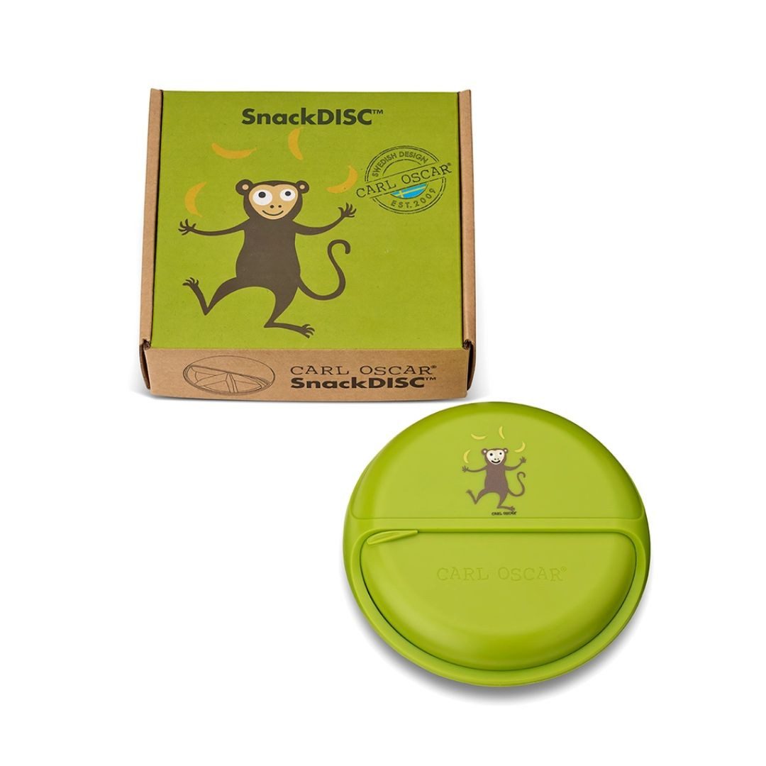 suebidou Lunchbox Snack Disc für Kinder 15 cm verschiedene Farben, (1 Snack Disc), nachhaltig, kreativ
