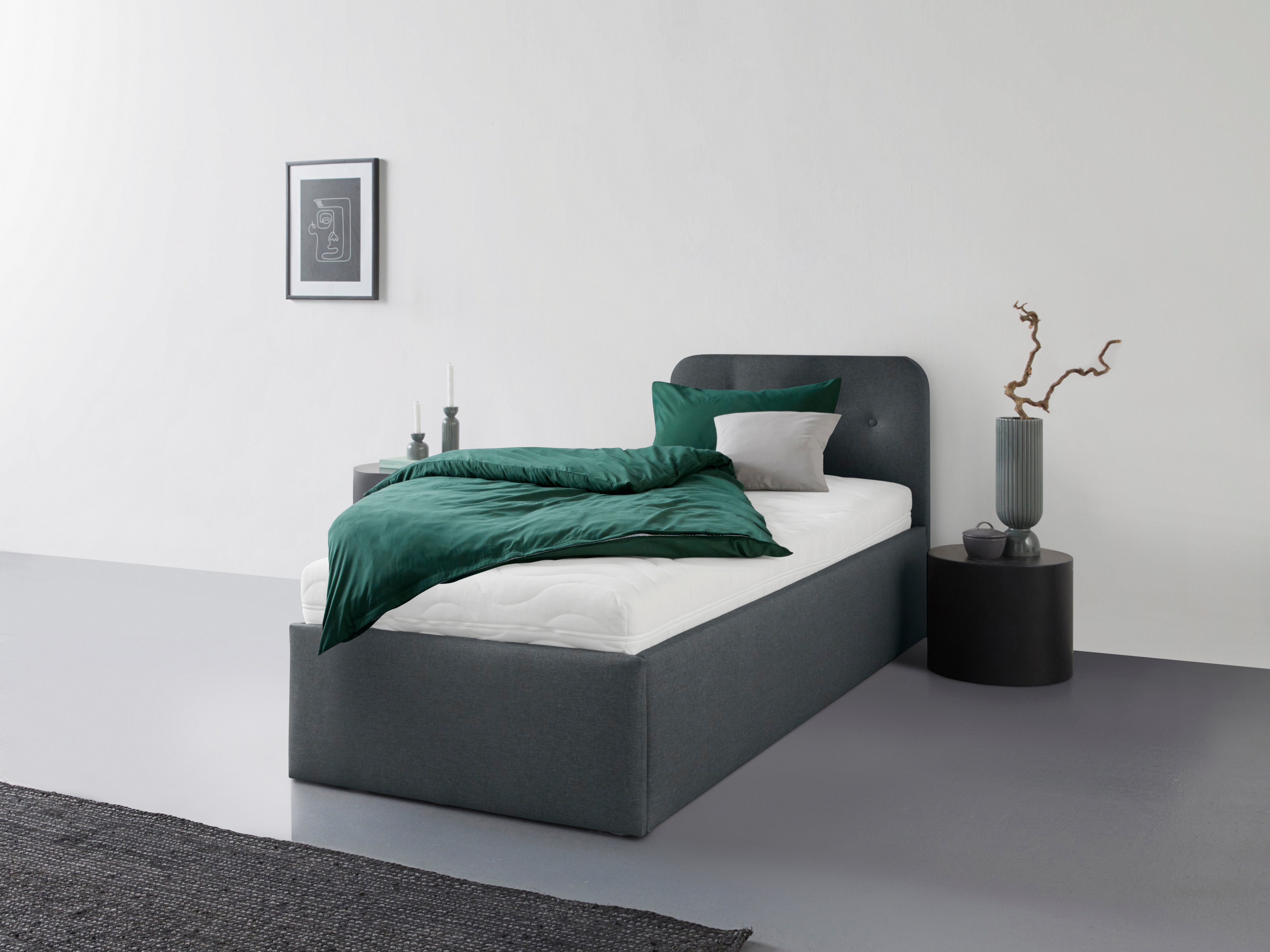 Westfalia Schlafkomfort Polsterbett Rostock, auch mit Stauraum und Kopfteil günstig online kaufen