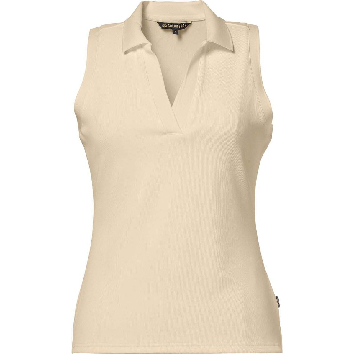 Goldbergh Poloshirt Caroline Sleeveless Polo top Elegantes, ärmelloses Polo-Top mit schnelltrocknendem