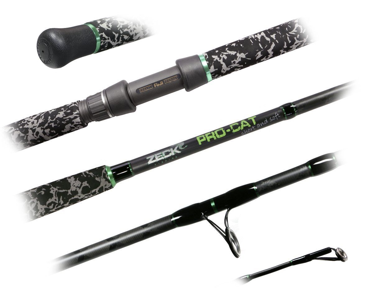 Zeck Fishing Grundrute Zeck Pro Cat Rute Short and Soft Wallerrute 2,80m 300g