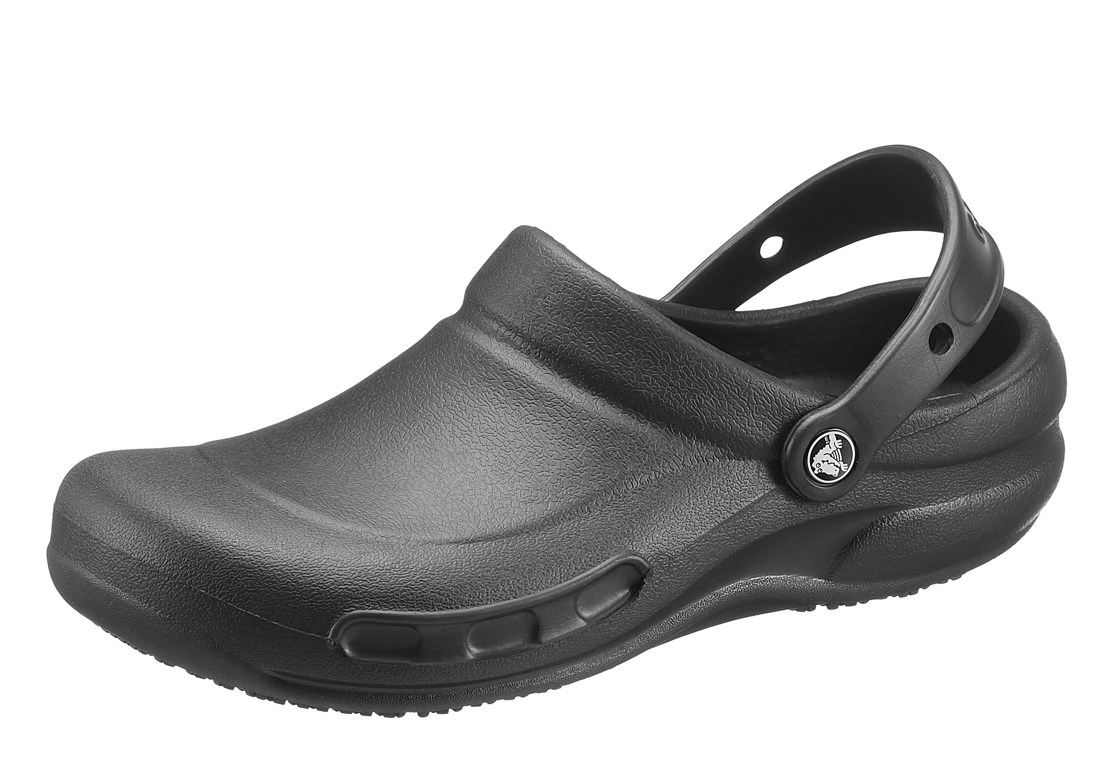 mit Clog Crocs Fußbereich BISTRO geschlossenem schwarz