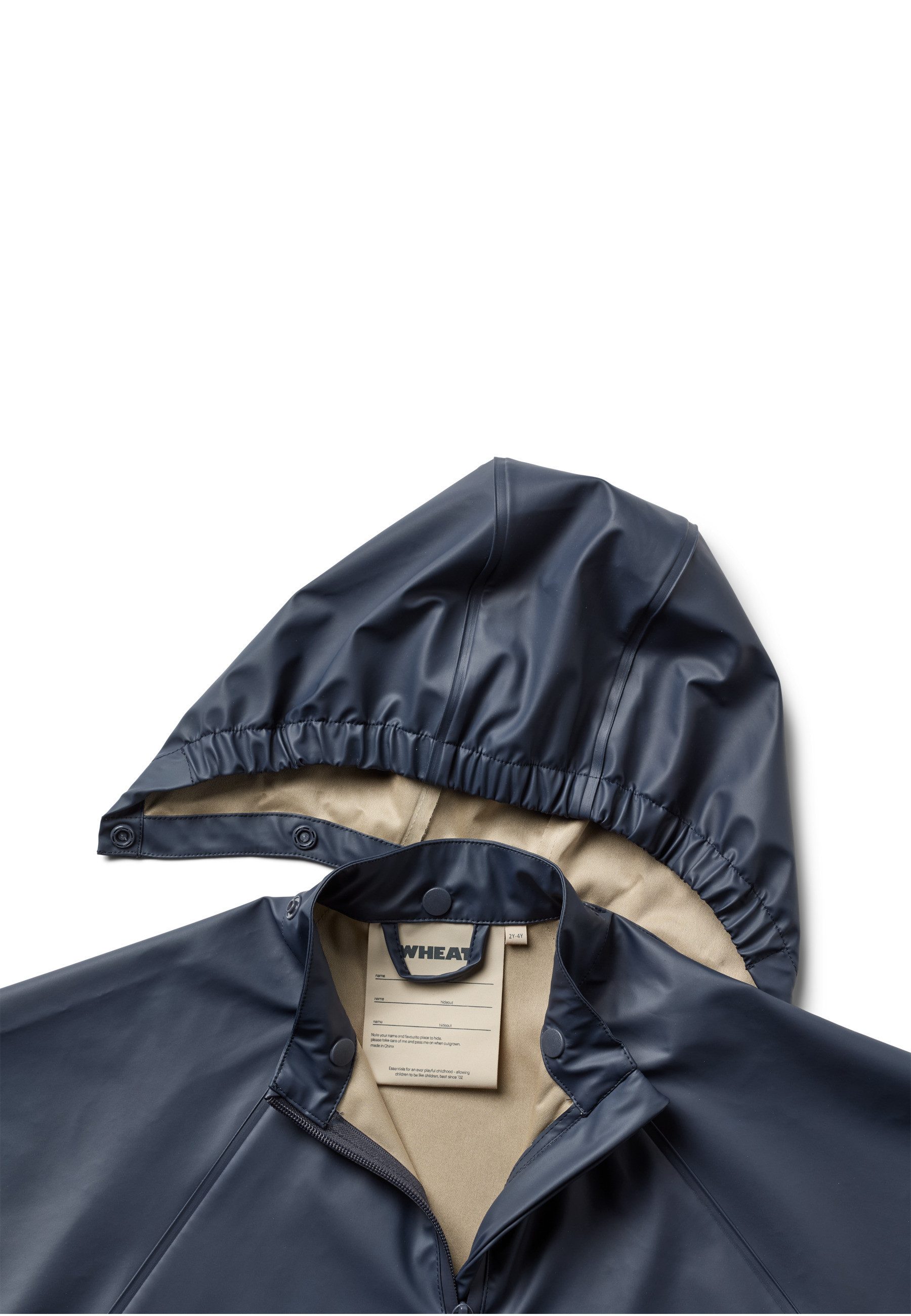 WHEAT Allwetterjacke WHEAT Regencape Drops (1-St) reflektierend