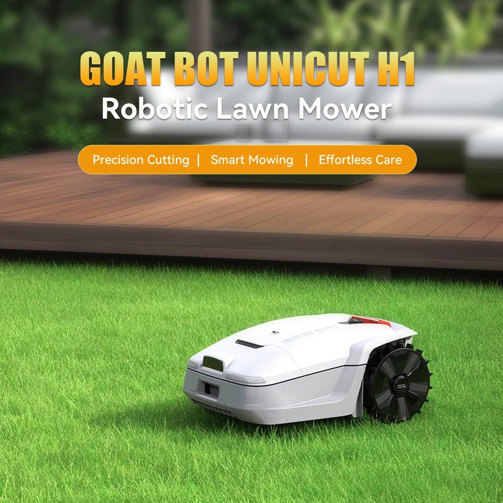 GOAT BOT Akkurasenmäher UNICUT H1 Rasen...