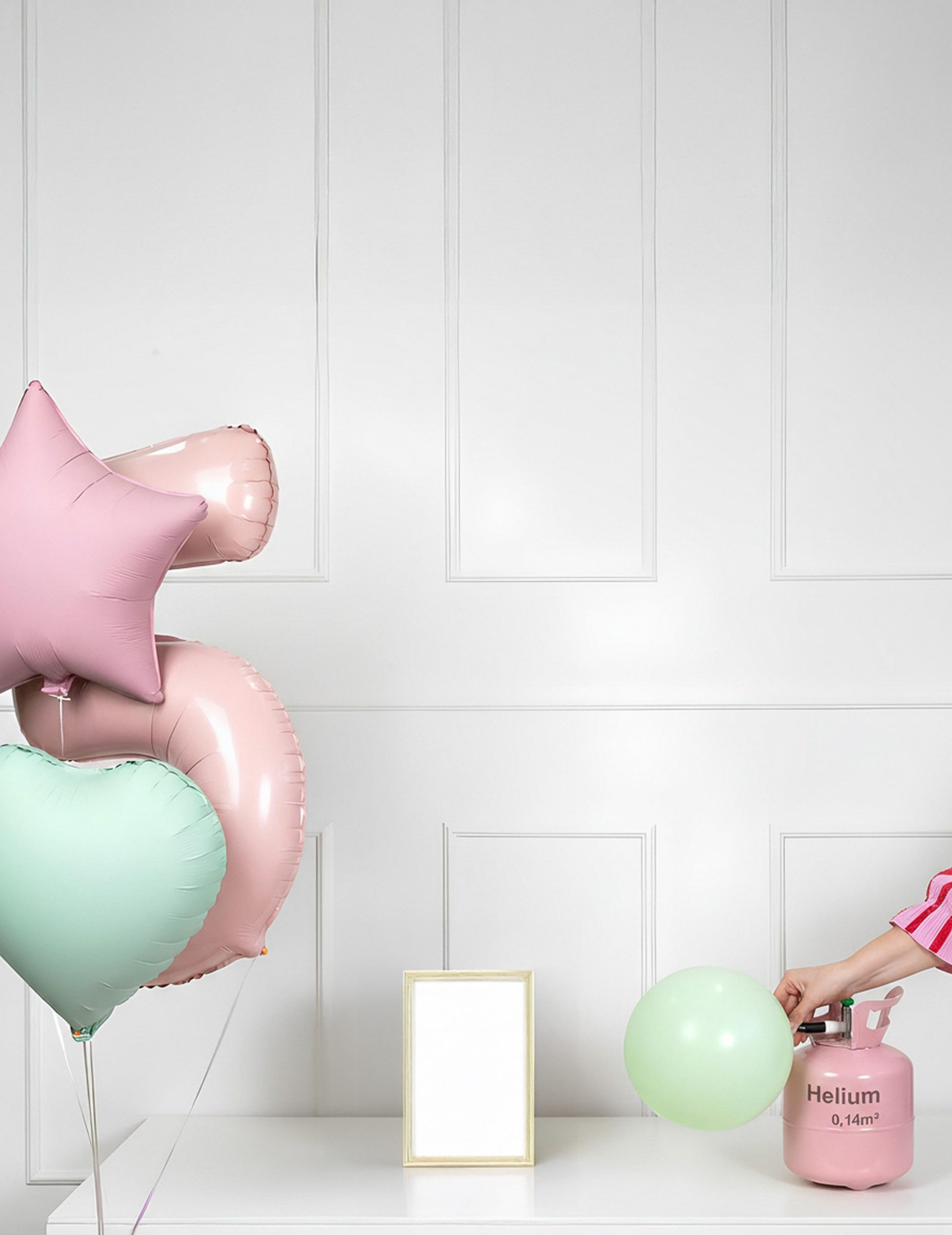 Folat Kostüm Heliumflasche 20 Ballons
