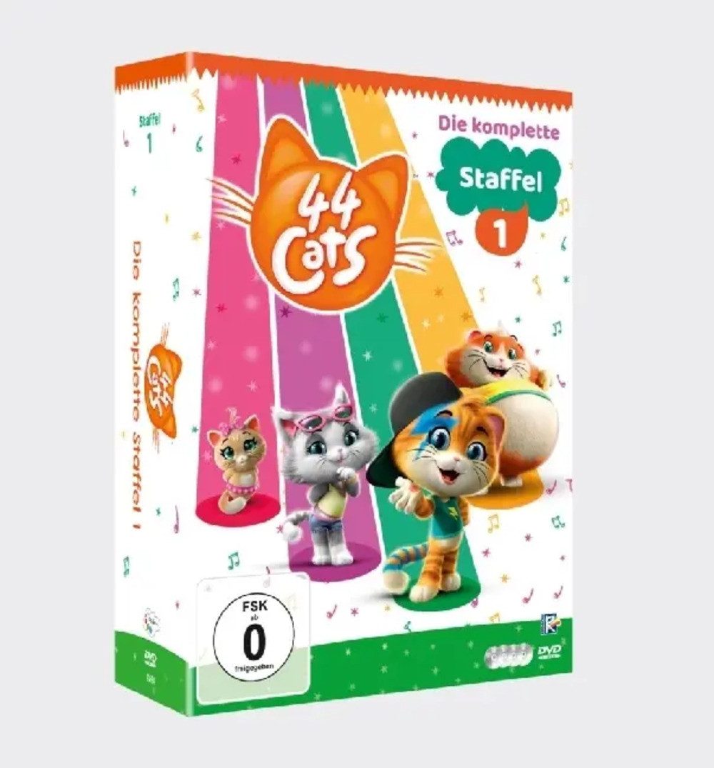 DVD 44 Cats - Die Komplette Staffel 1, 4 DVD
