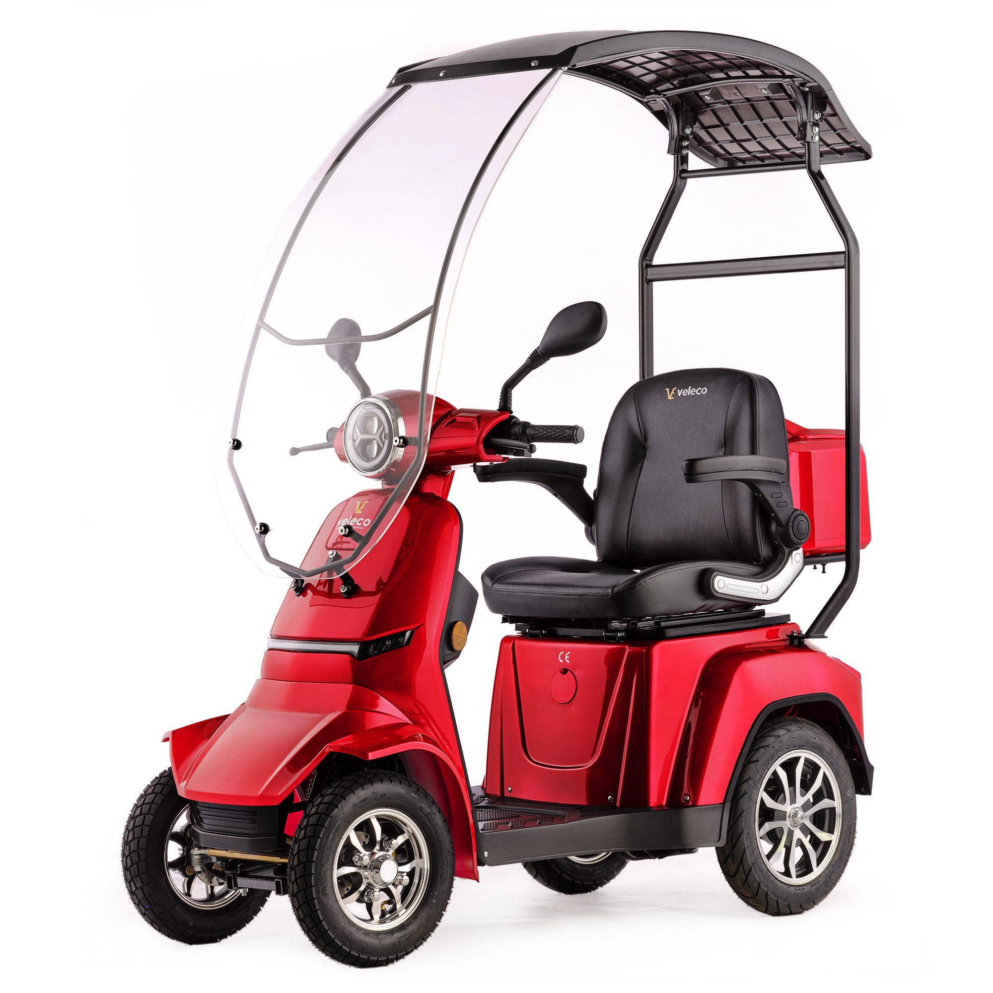 Veleco Elektromobil GRAVIS mit Dach herausnehmbarer Lithium-Ioen Akku Seniorenmobil, 1000,00 W, 12,00 km/h