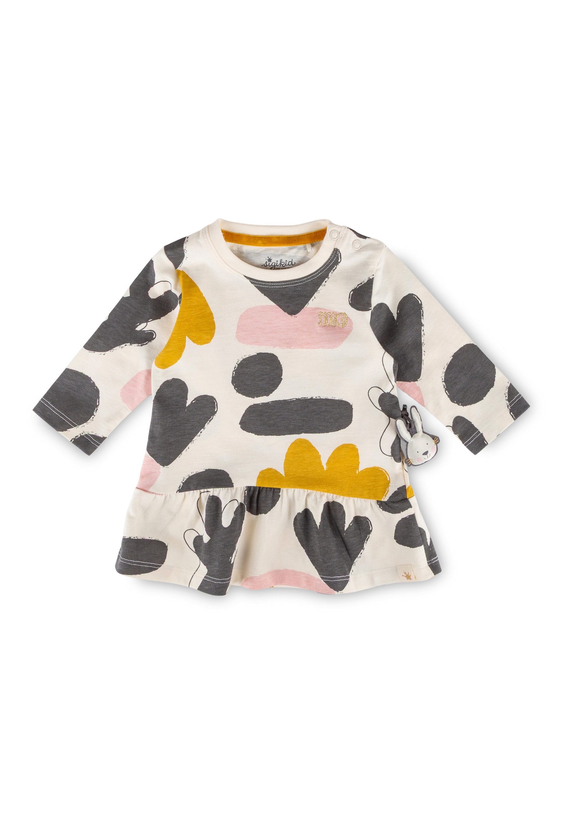 Sigikid Jerseykleid Schneehase für Babys Mädchen (1-tlg)