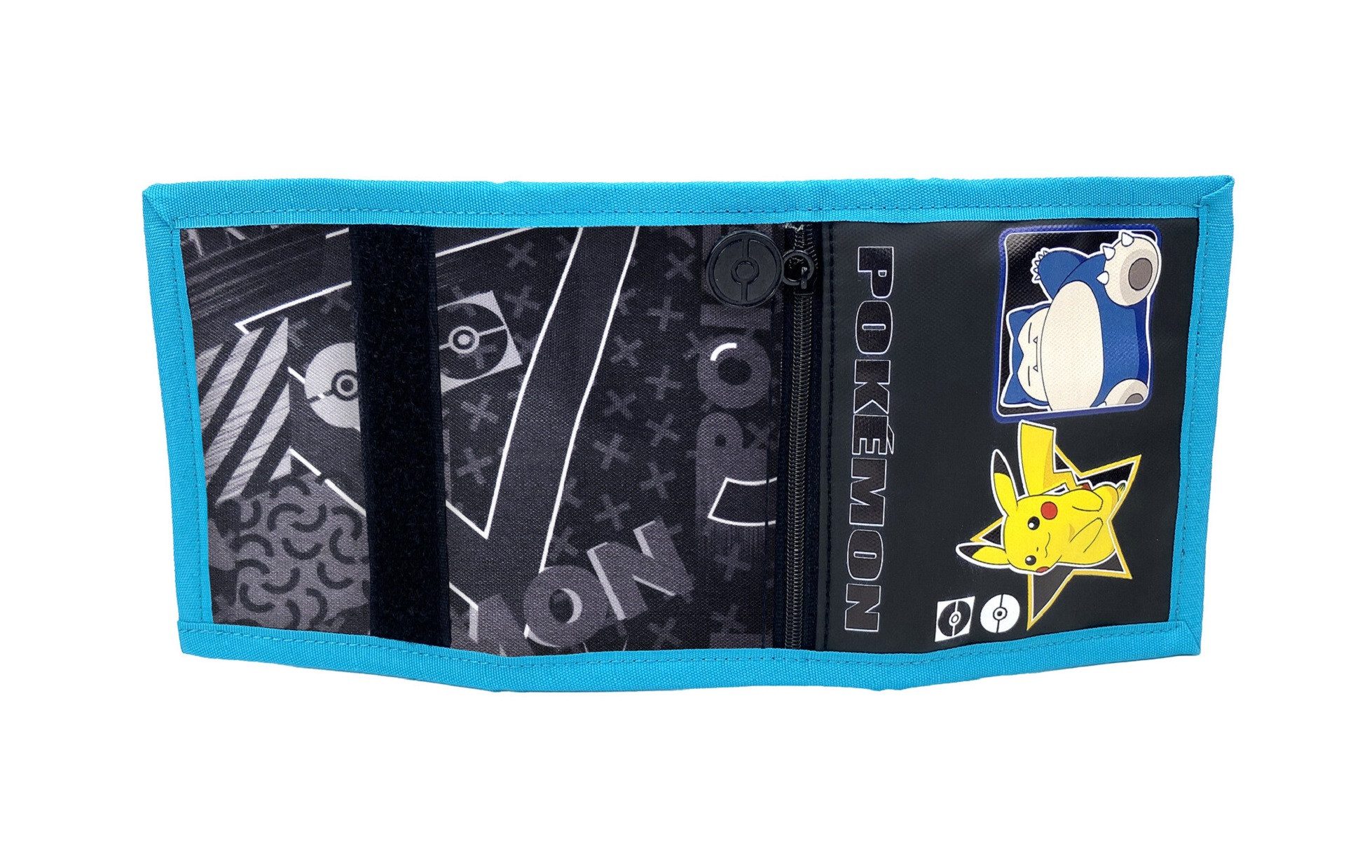 POKÉMON Geldbörse mit Klettverschluss und Münzfach