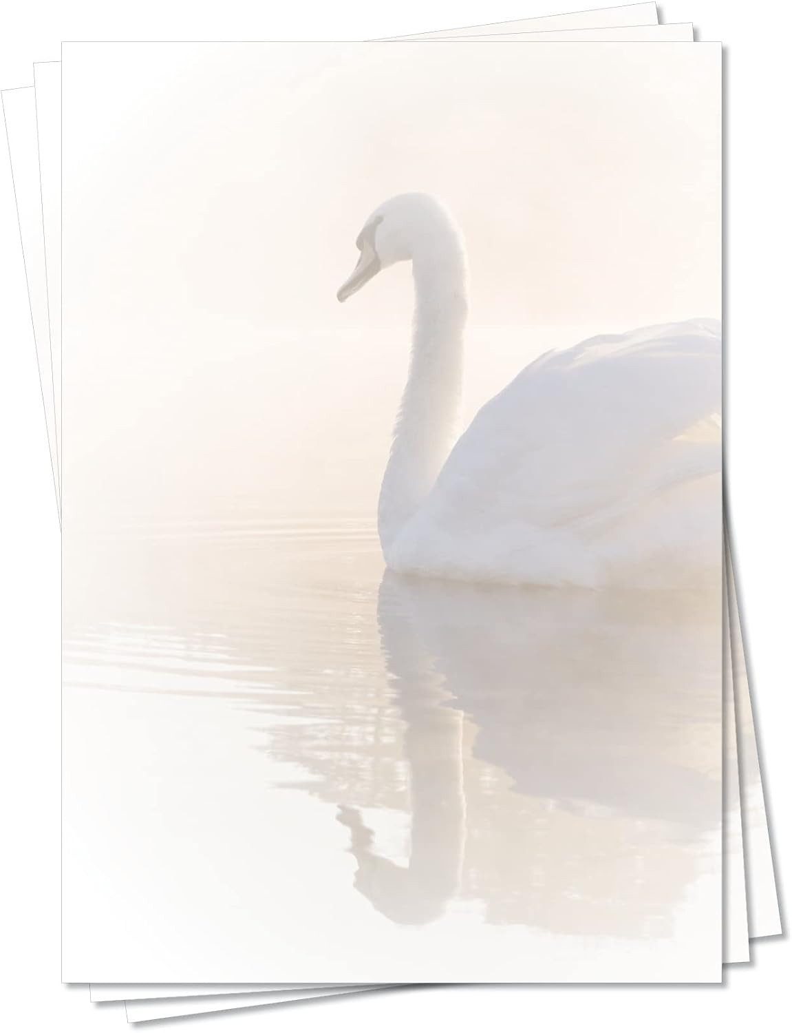 LYSCO Briefpapier Motivpapier Tierisches Paradies DIN A4, gut beschreibbar, tierische Atmosphäre, für alle Drucker geeignet.