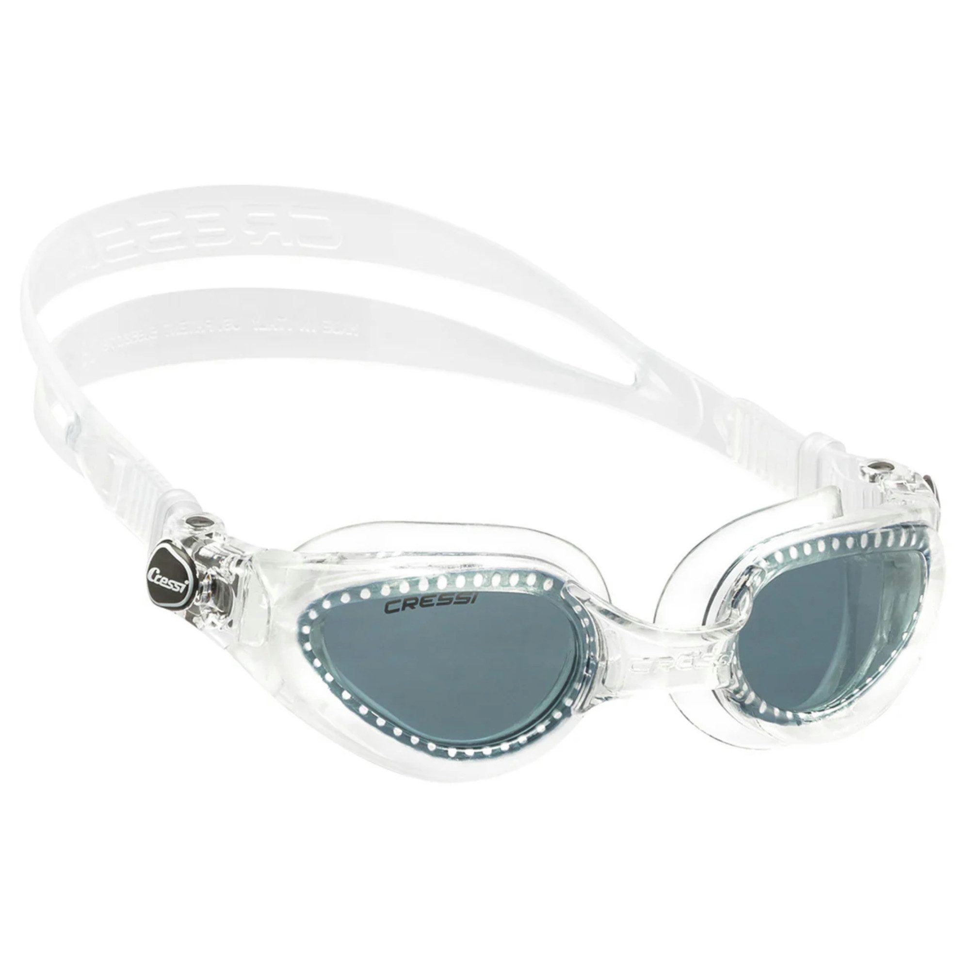 Cressi Schwimmbrille Right Schwimmbrille - Clear/Smoked Lens