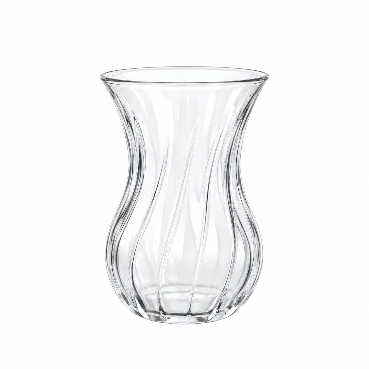 Pasabahce Teeglas Bouquet, 6-tlg., Glas, 170 ml, elegantes Design, Spülmaschinengeeignet