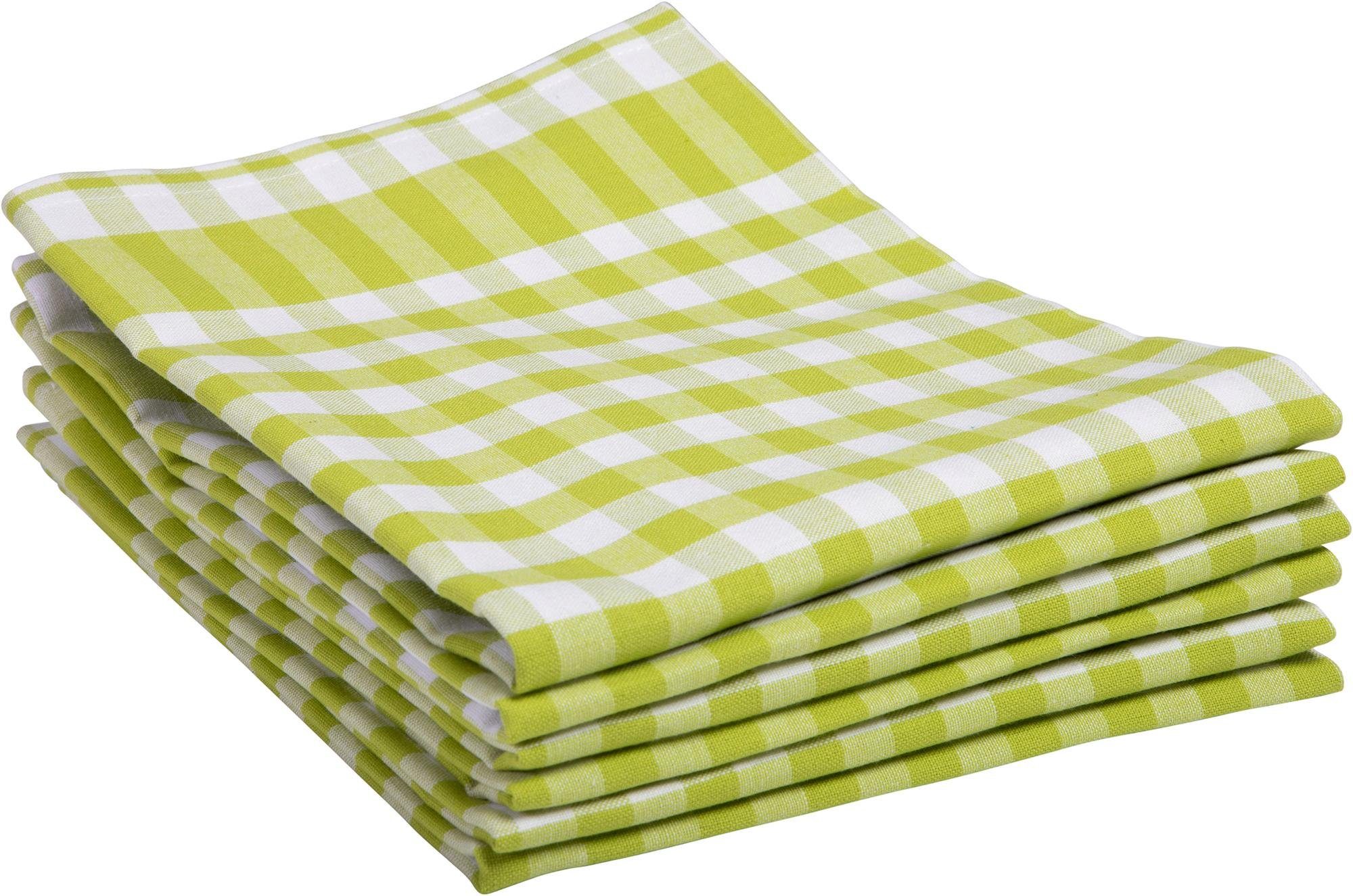 stuco Geschirrtuch vichy, (Set, 6-tlg) günstig online kaufen