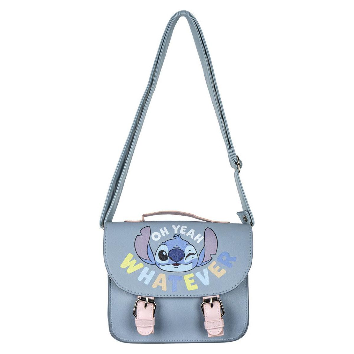 Cerda Umhängetasche Disney Stitch Schultertasche Kinder 18,5x16,5x5 cm 100% PU