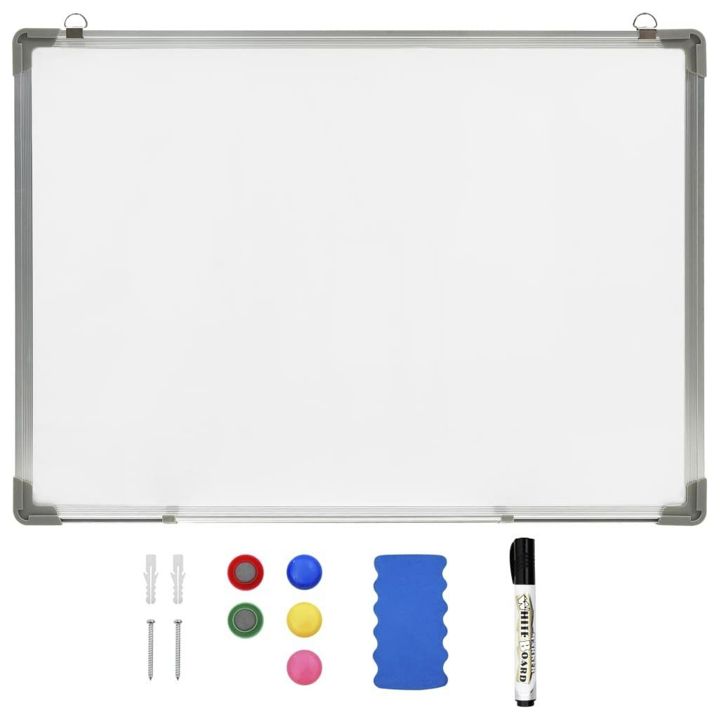 Memoboard aus Aluminium, PP in Weiß