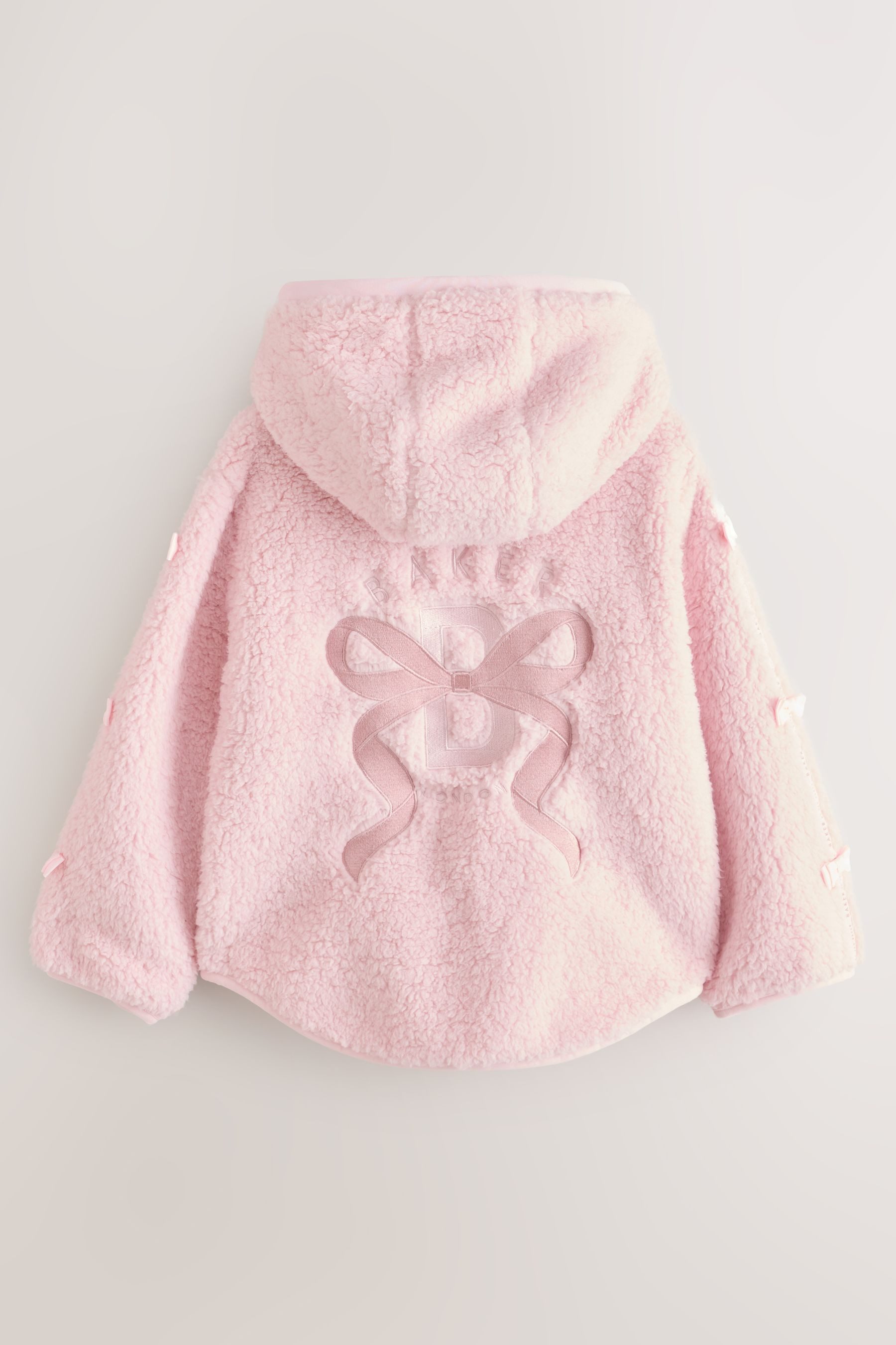 Baker by Ted Baker Kapuzenfleecejacke Baker by Ted Baker Fleece-Kapuzenjacke mit RV (1-St)