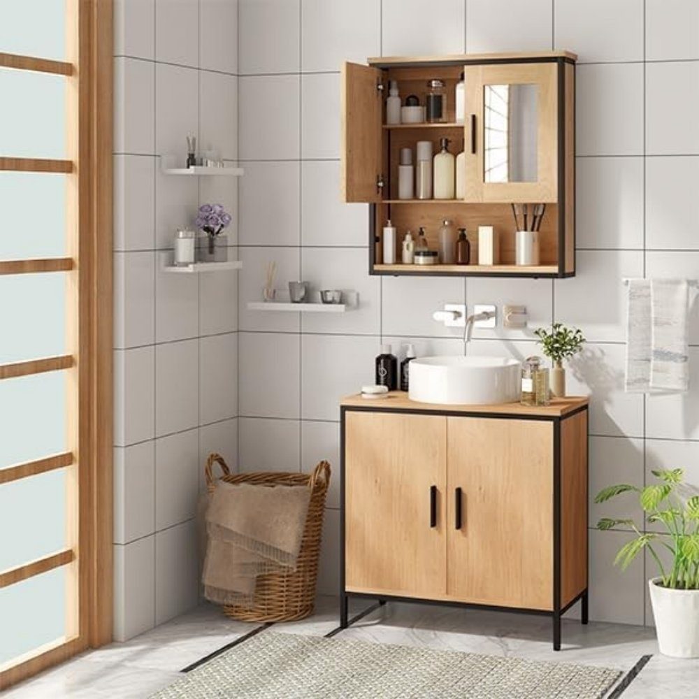 EUGAD Spiegelschrank (1-St) Badezimmerschrank hängend mit günstig online kaufen