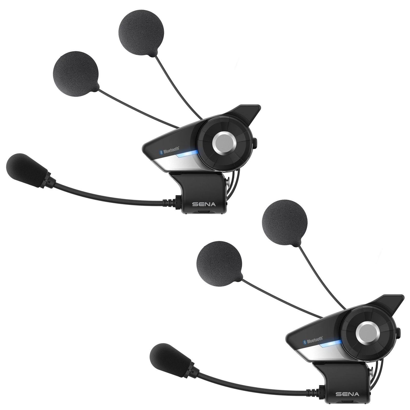 Sena Motorradhelm Sena 20S Evo Kommunikationssystem HD (Doppelset) (1er Set), motorrad kommunkations set