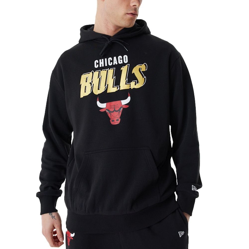 Kapuzenpullover Oversized METALLIC Chicago Bulls
