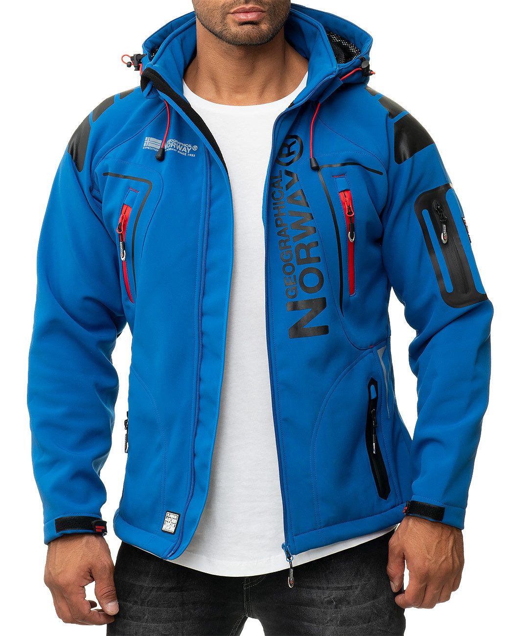 Geographical Norway Softshelljacke Herren Regular Fit Jacke batechno men Ro günstig online kaufen