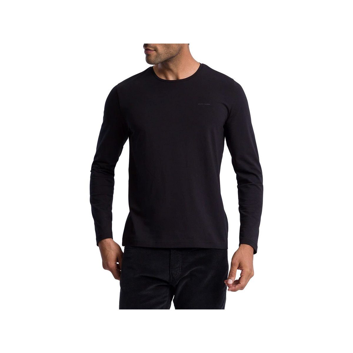 Pierre Cardin T-Shirt uni regular (1-tlg) fit