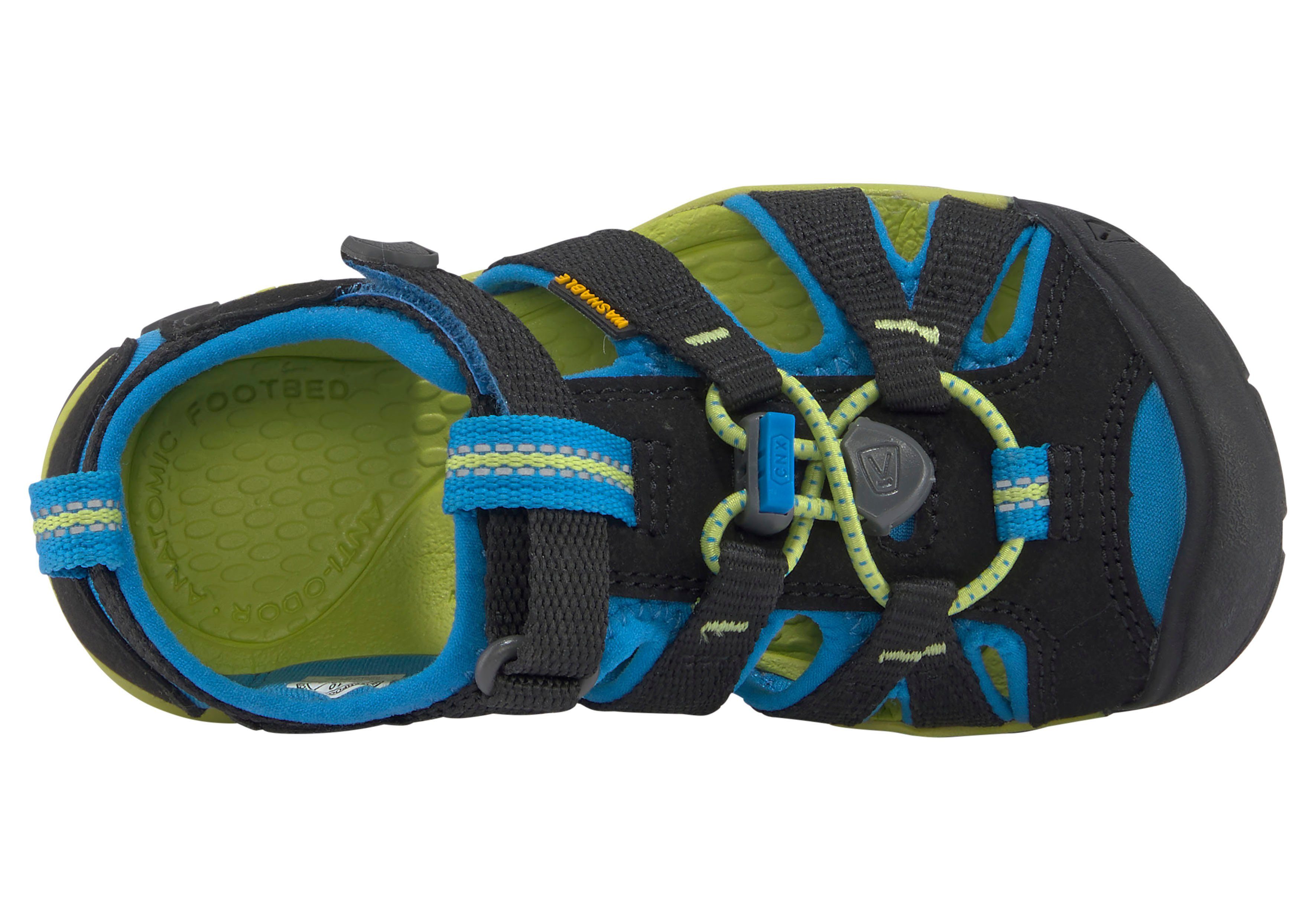 CNX black/brilliant Keen II blue Sandale SEACAMP