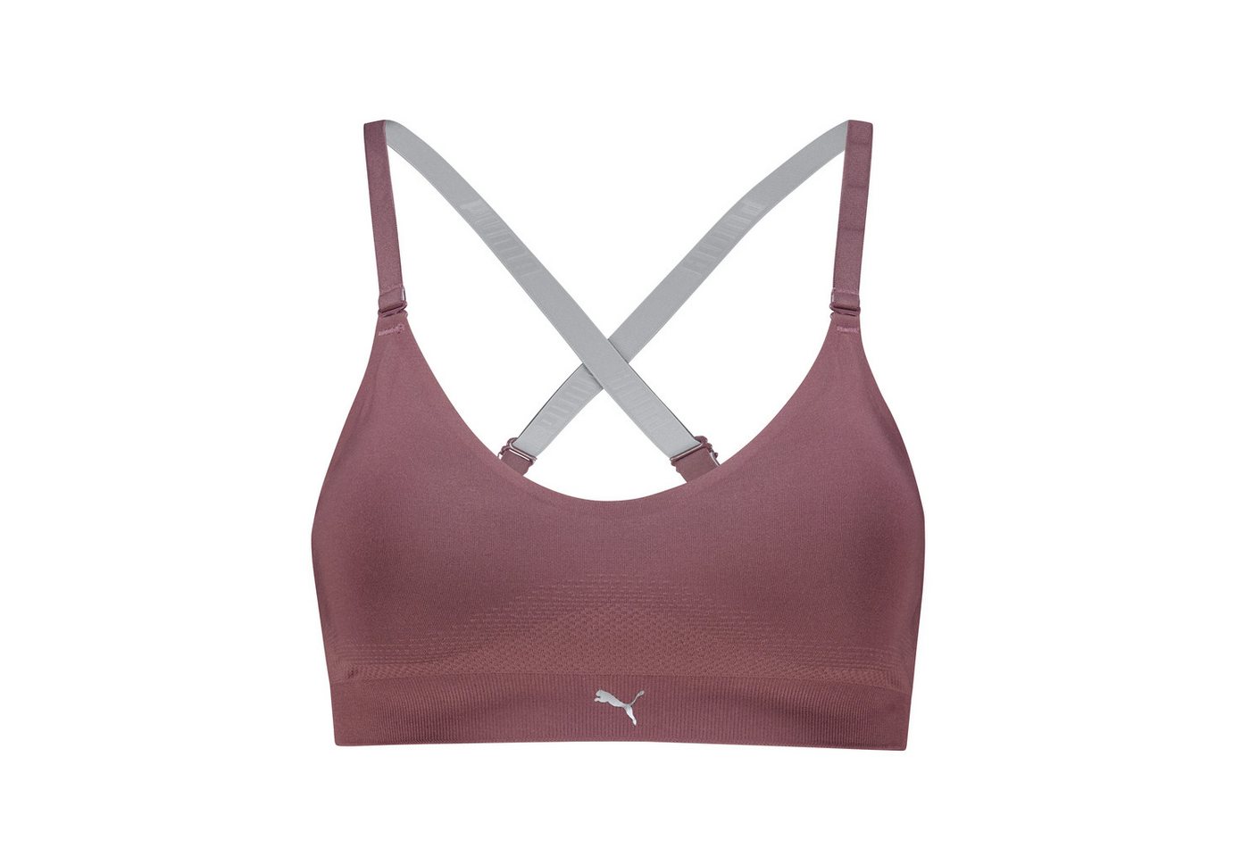 PUMA Sport-Bustier PUMA WOMEN 3D KNIT SPORT TRIANGLE TOP 1P wendbare und verstellbare Träger für einen personalisierten Look