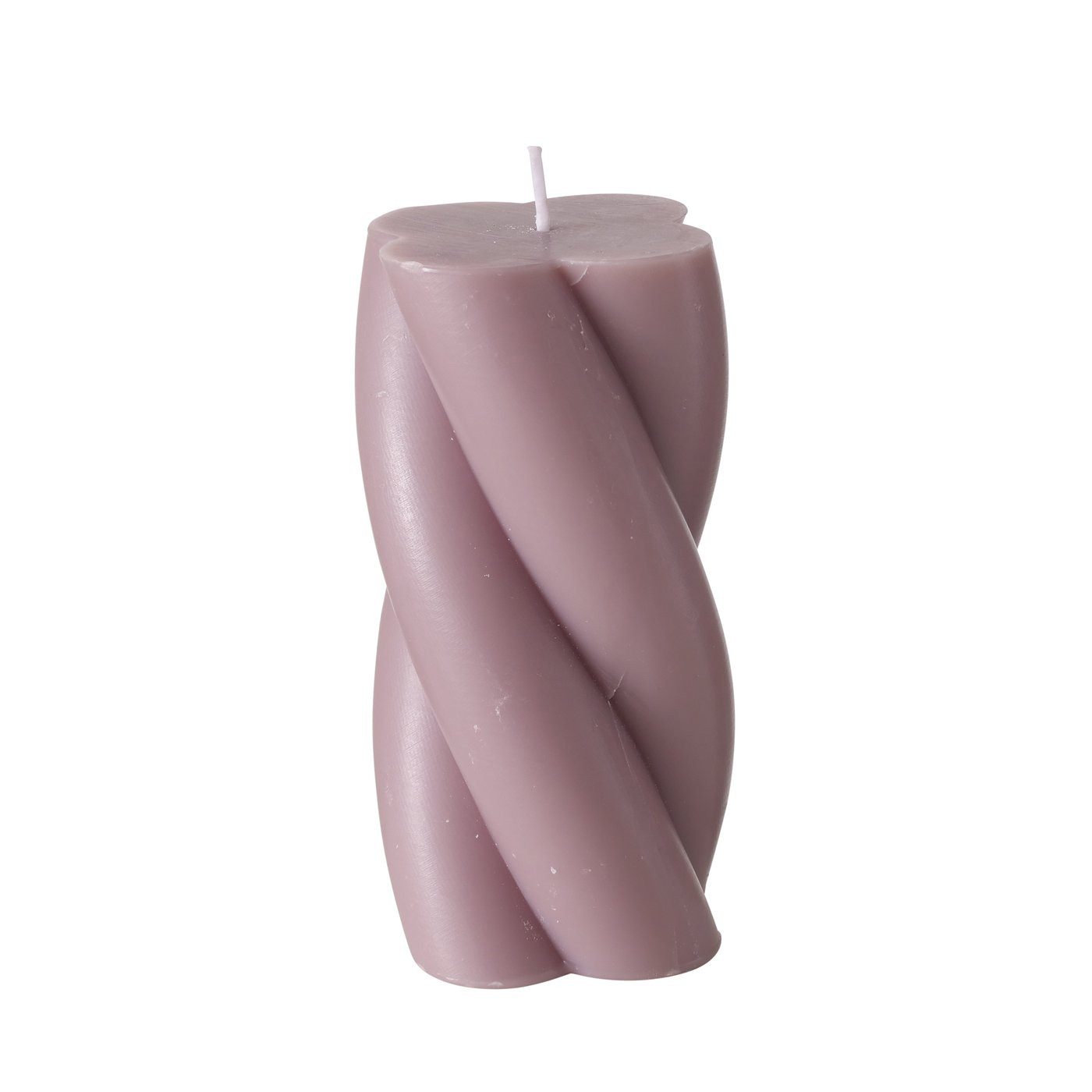 BOLTZE Stumpenkerze Kerze, Ø 7 cm, 14 cm hoch, Beige oder Hellbraun oder Weiß, 1 Stück