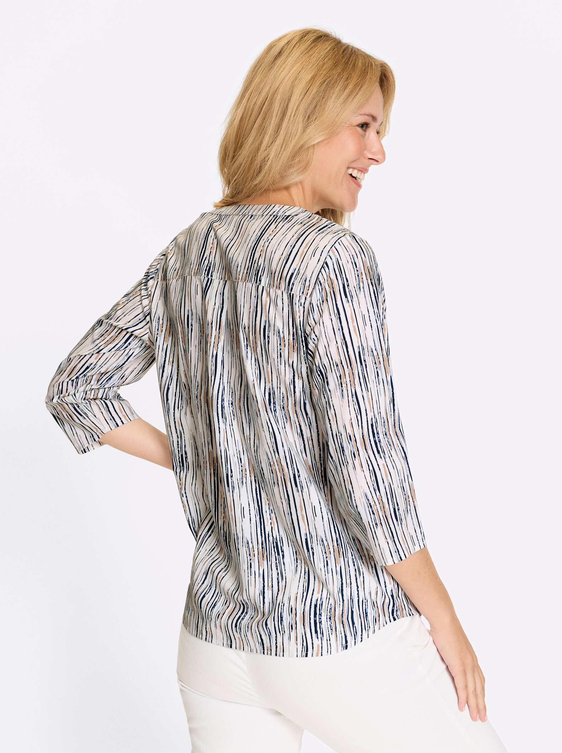 Sieh an! Klassische Bluse Schlupfbluse . günstig online kaufen