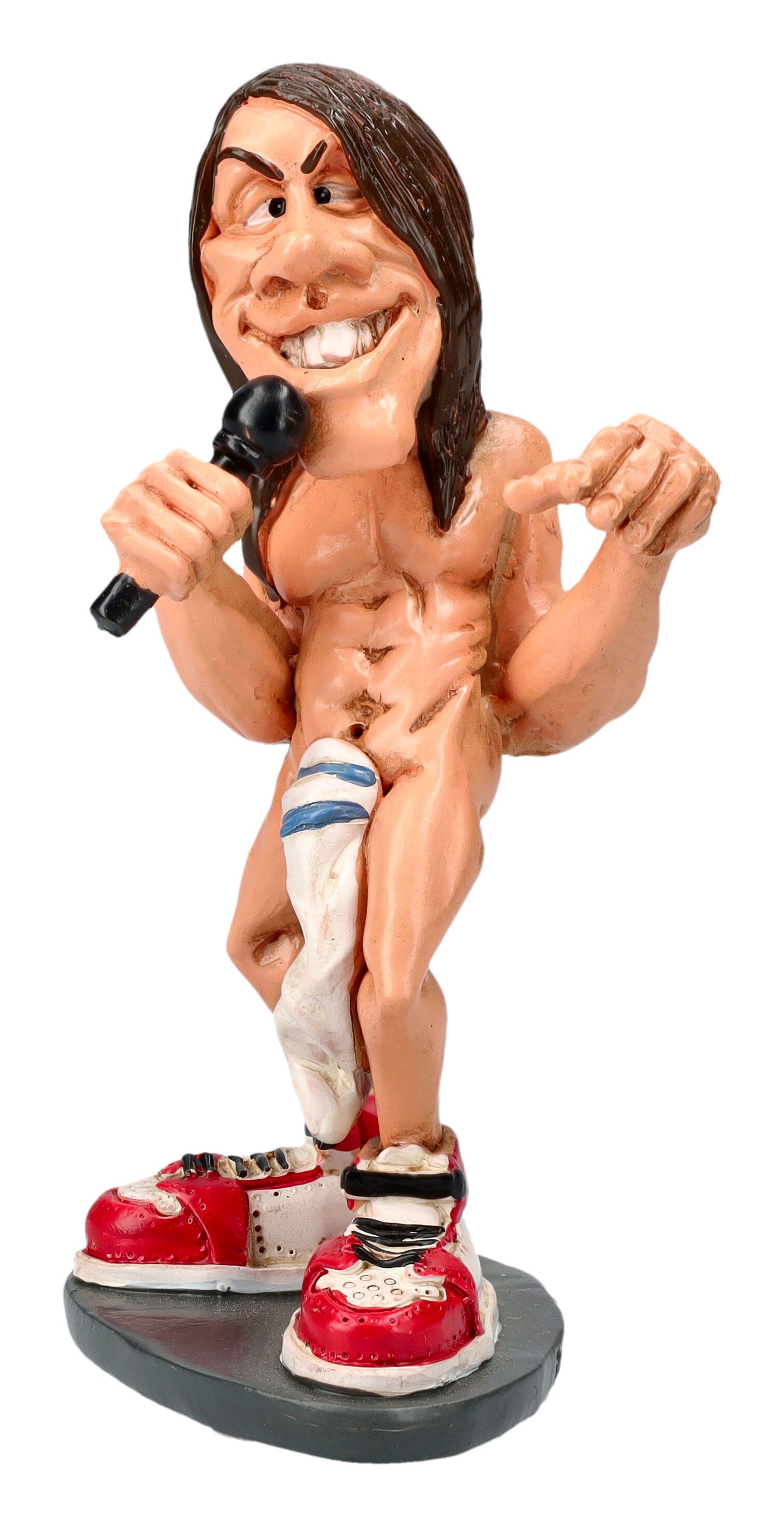 Dekofigur Lustige Rockstar Figur - Sänger Anthony - Rockmusiker Dekofigur Deko