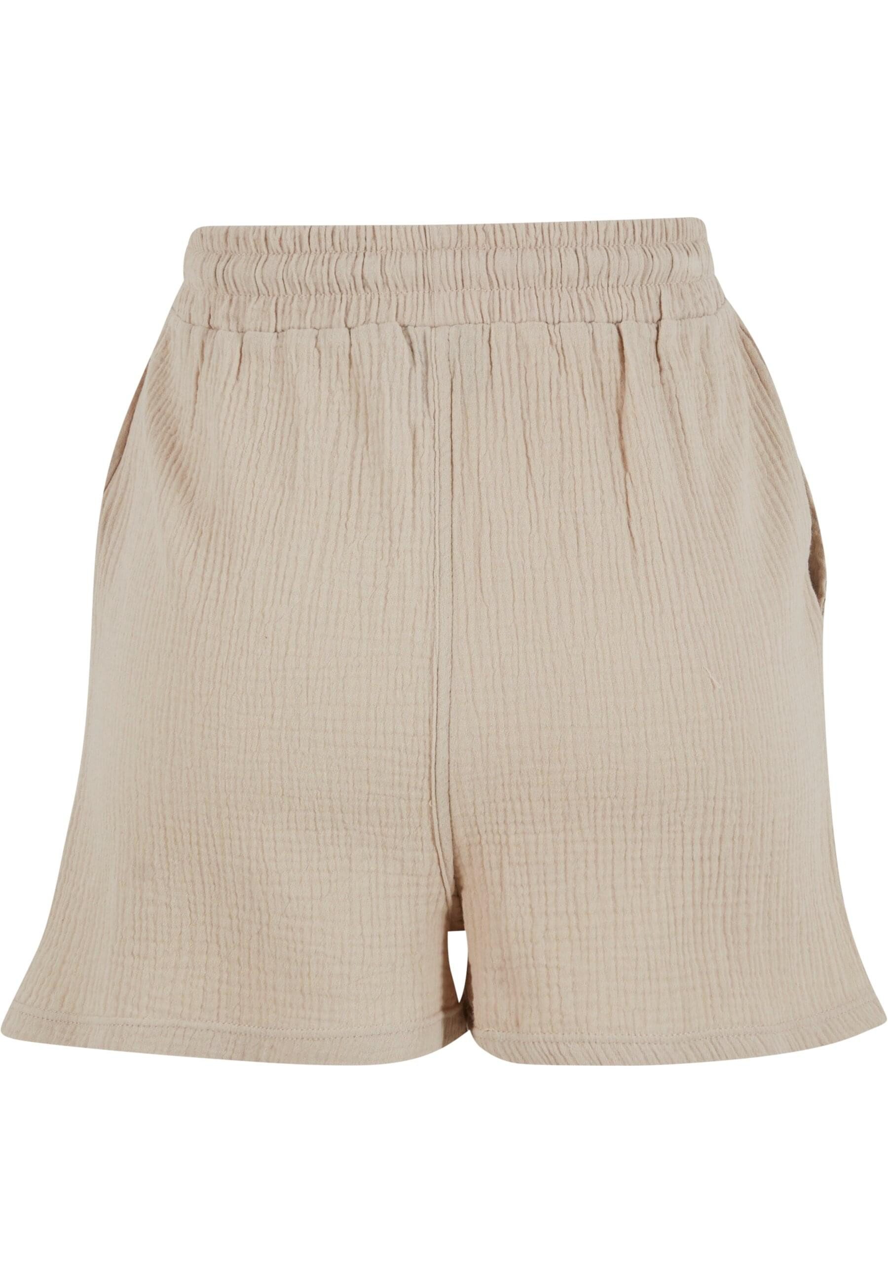 URBAN CLASSICS Sweatshorts "Urban Classics Ladies Musselin Shorts", (1 tlg. günstig online kaufen